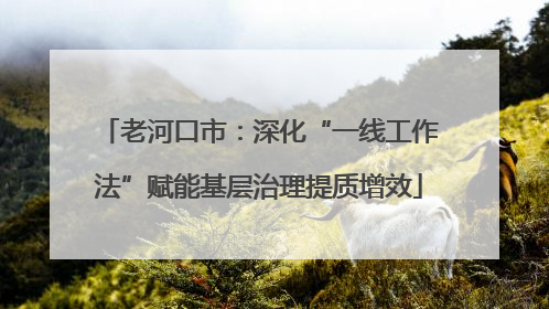 老河口市：深化“一线工作法”赋能基层治理提质增效